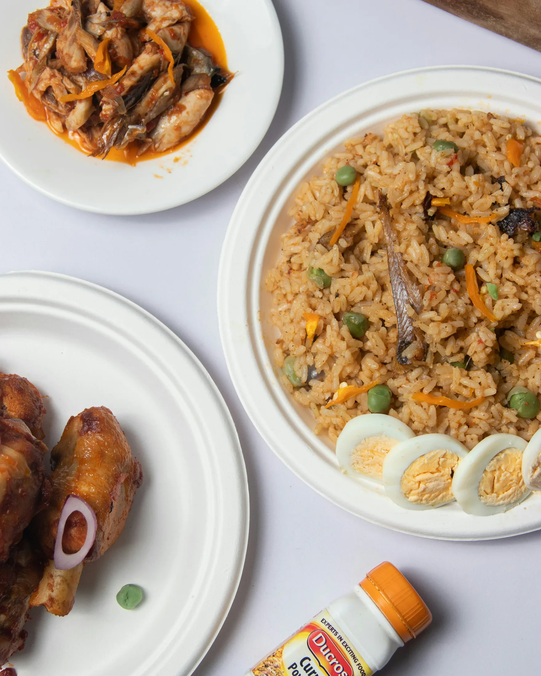 Food prepared for delivery